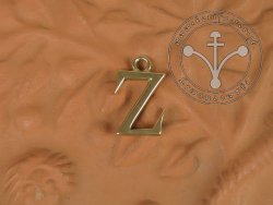 L-Z - Pendant - Gothic "Z" Letter