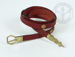 000BS12 Medieval belt with mounts