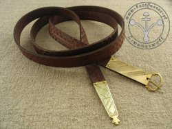 206C Stamped belt  for 14 - 15th century 
