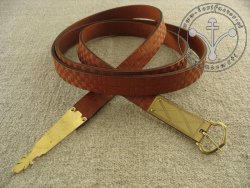 207C Stamped belt  for 14 - 15th century 