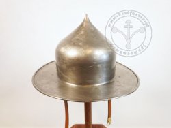 AH-04S.16 Kettle hat - onion shape - 14-15th cent. - with lining - 58-59 cm - ON STOCK