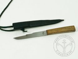 KS-081 Medieval knife with wooden handle