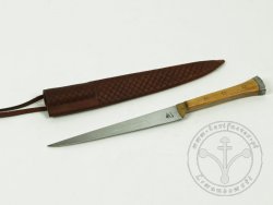 KS-082 Medieval knife with wooden handle