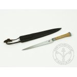 KS-082A Medieval knife with wooden handle