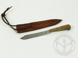 KS-083 Medieval knife with wooden handle