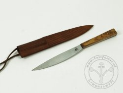 KS-085 Medieval knife with wooden handle