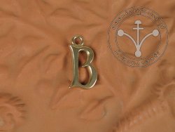 L-B - Pendant - Gothic "B" Letter