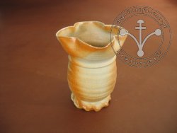 P-001 Mug with corners - siegburg stoneware