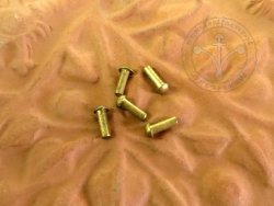 Rt-41 Brass rivet 2x6 mm