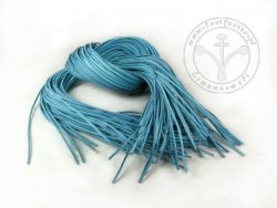 R-89 Leather strap - thin - light blue