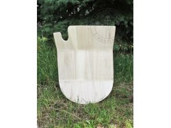 SD-23 Jousting shield - "King Mark" 15th cent. - wooden planks