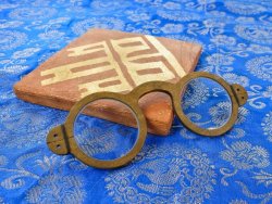 SGL-03 Medieval glasses "-2,0" CONCAVE - brown - ON STOCK
