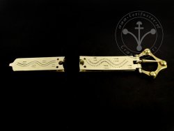 St-05 Buckle and strapend set for 13th-15th cent.