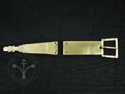 St-25 Buckle and strapend set for 14th-15th cent.